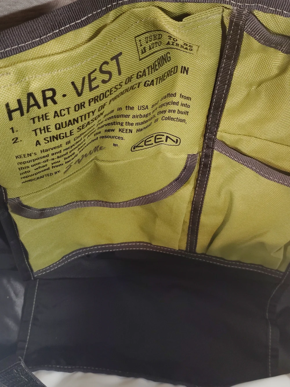 Keen harvest messenger